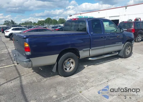 2000 Toyota Tundra Sr5 V8 from USA, damaged, VIN 5TBRT3414YS003441